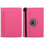 Wholesale Leather-Cover-Stand-Case-With-Stylus-Pen-Slot for iPad Air 4, iPad Pro 11 (2022 / 2021 / 2020) (Pink)